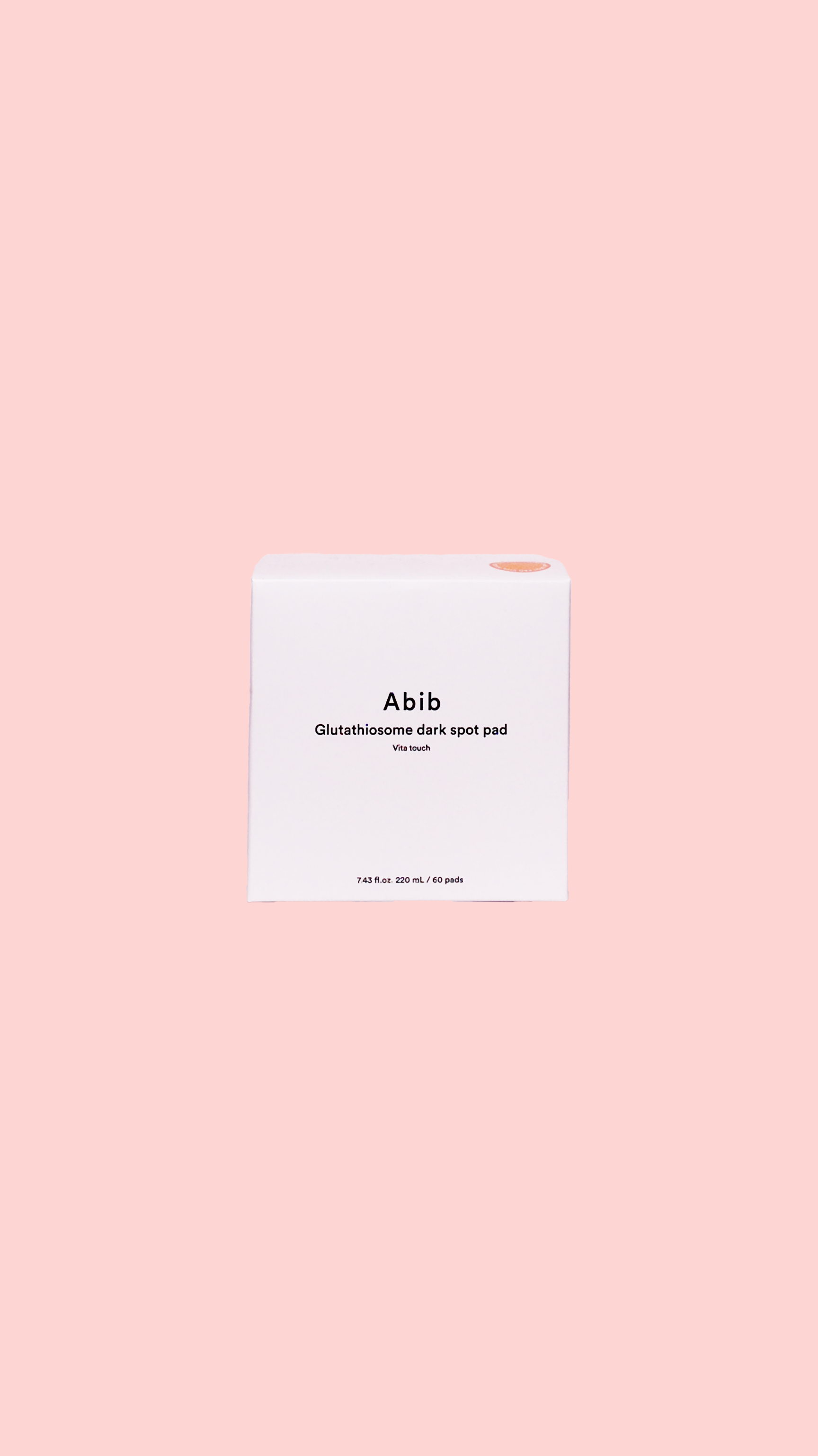 Glutathiosome Dark Spot Pad Vita Touch - Pads exfoliants visage - 60 pads Abib