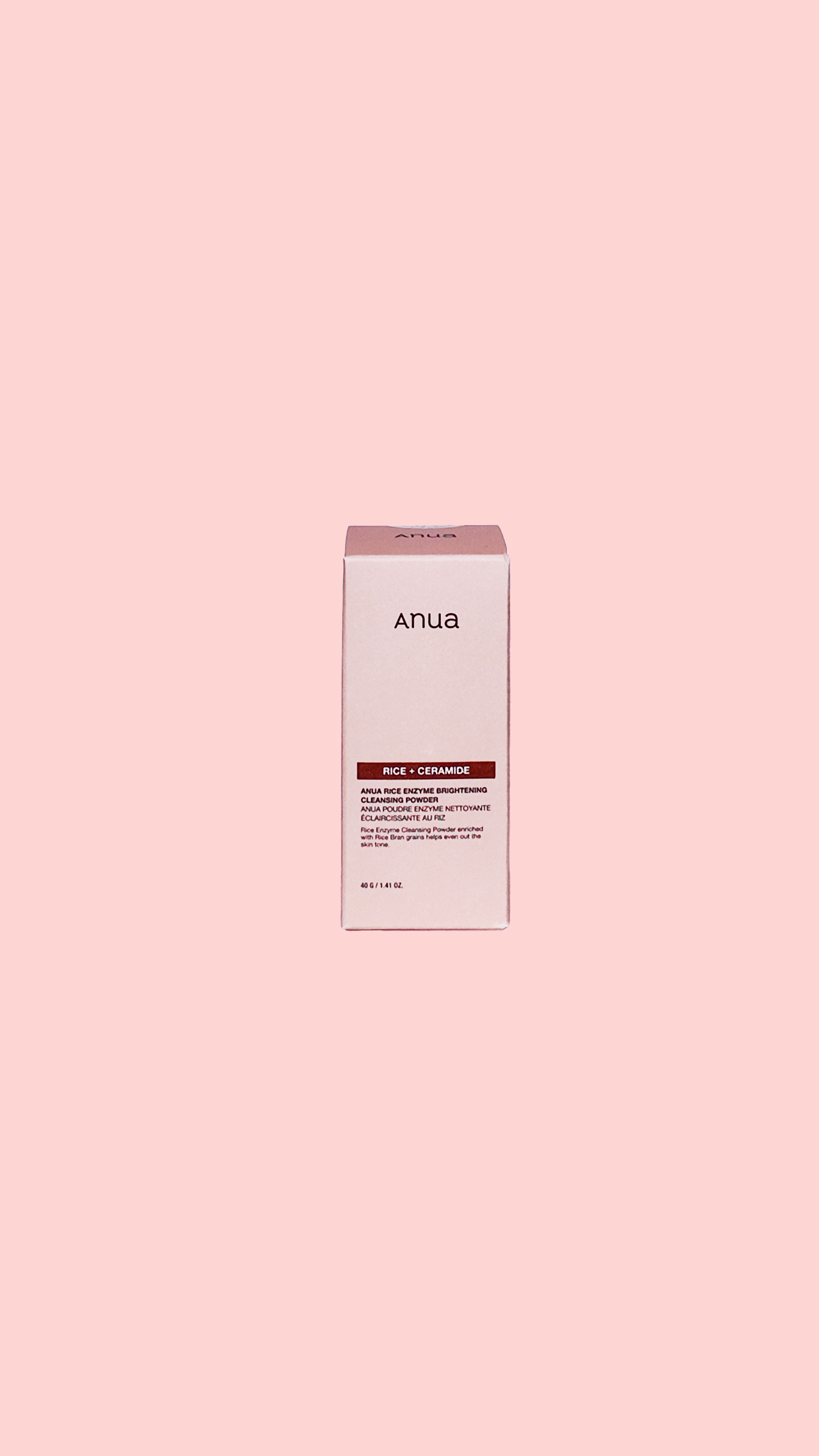 Rice Enzyme Brightening Cleansing Powder - Nettoyant poudre enzymatique - 40g Anua