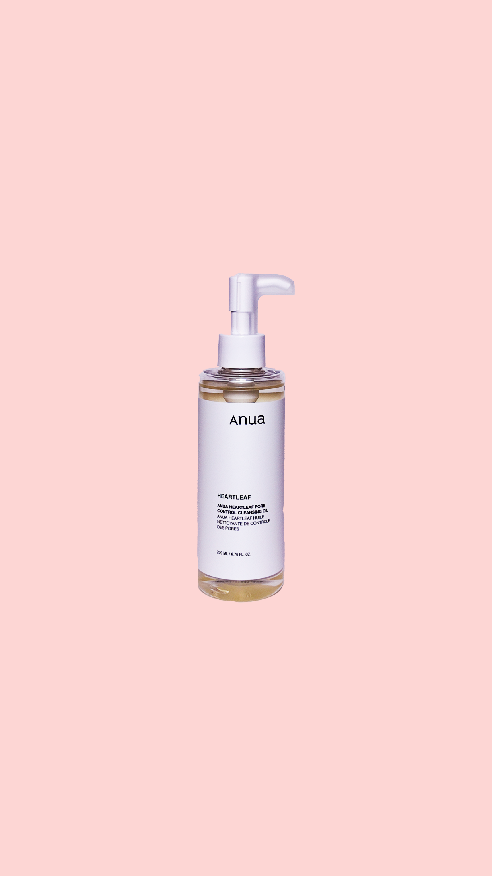 Heartleaf Pore Control Cleansing Oil - Huile démaquillante purifiante - 200ml Anua
