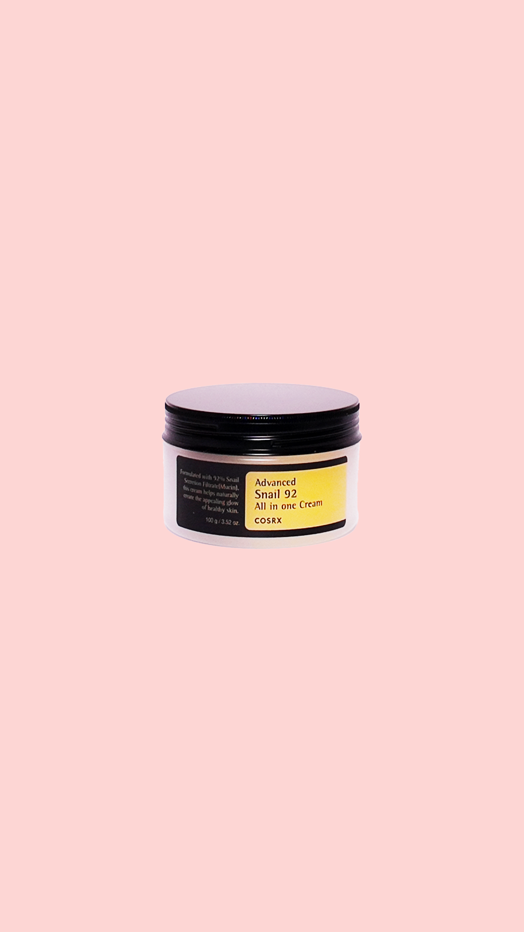 Advanced Snail 92 All In One Cream - Crème / soin hydratant visage - 100g COSRX