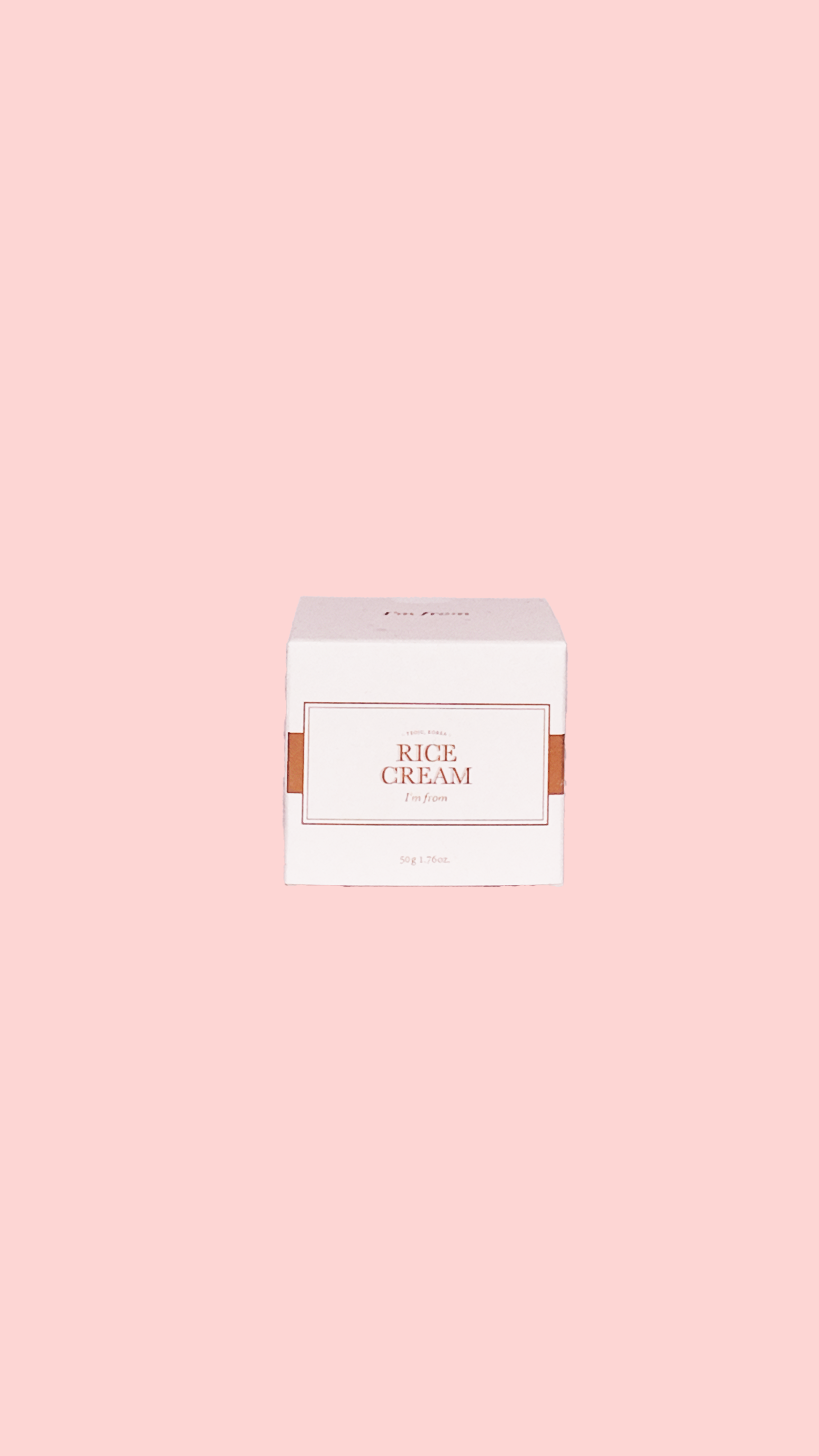Rice Cream - Crème hydratante visage - 50g I'm from