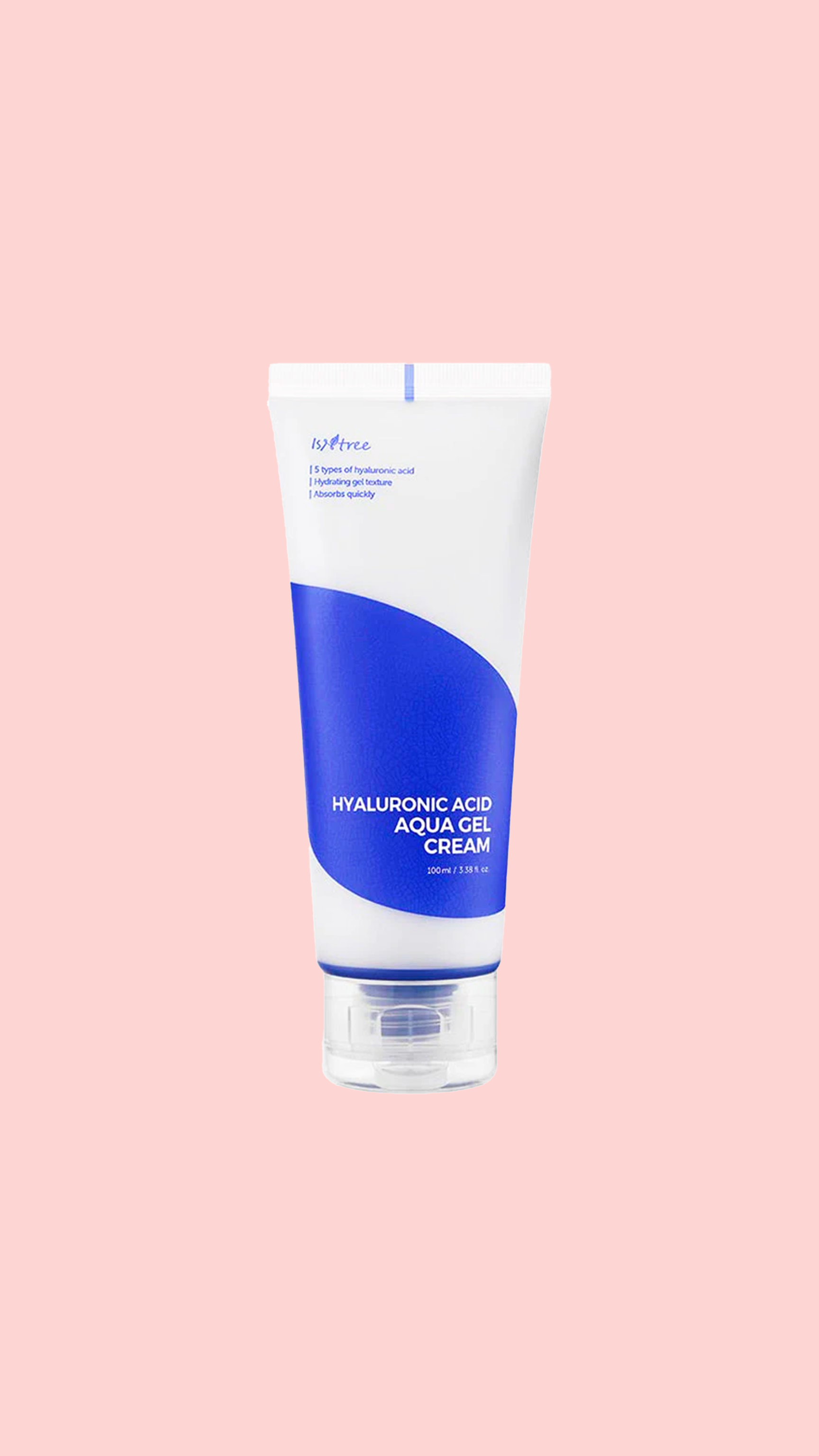 Hyaluronic Acid Aqua Gel Cream - Crème hydratante visage - 100ml Isntree