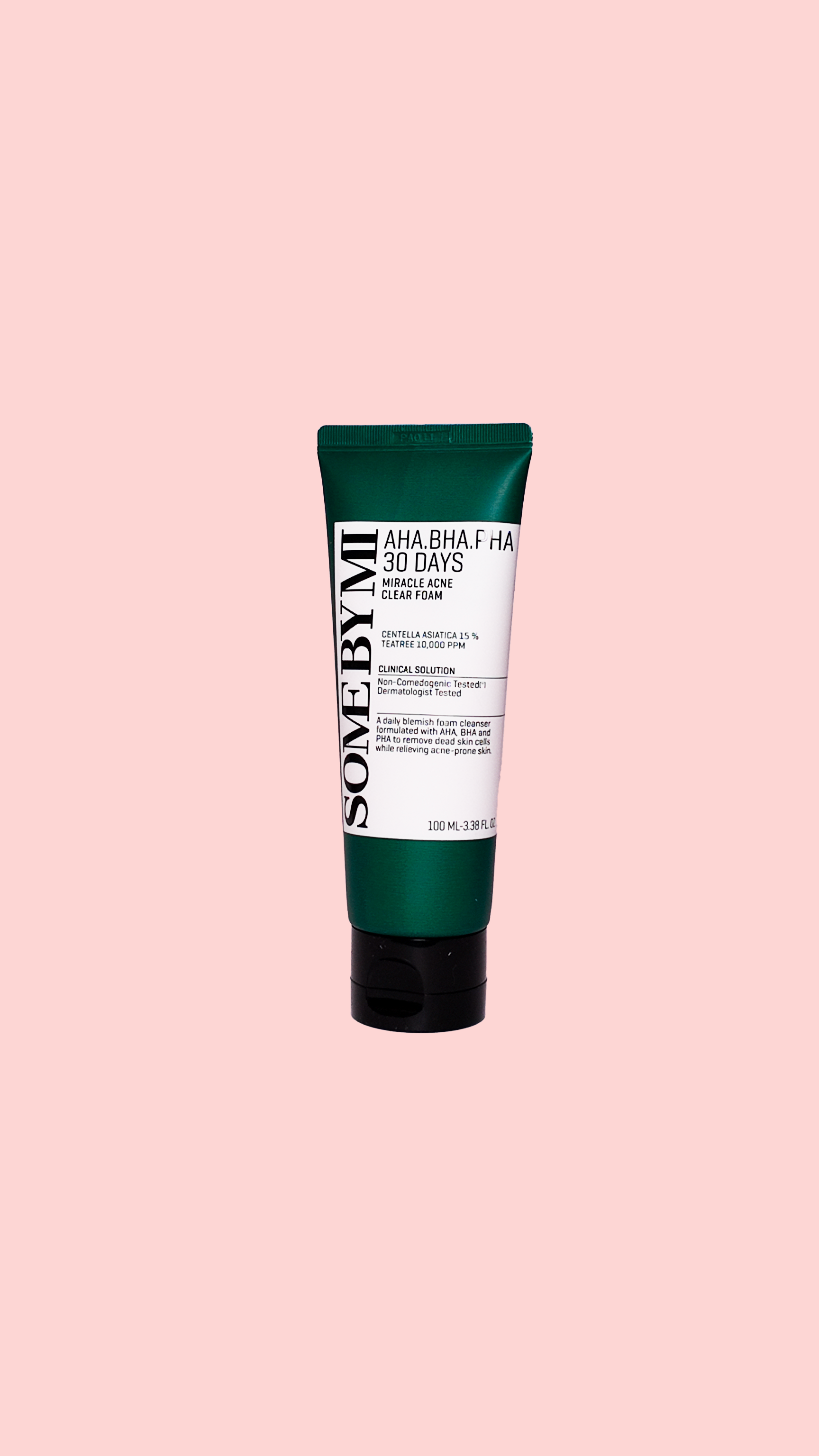 AHA,BHA,PHA 30 Days Miracle Acne Clear Foam - Nettoyant à rincer visage - 100ml SOME BY MI