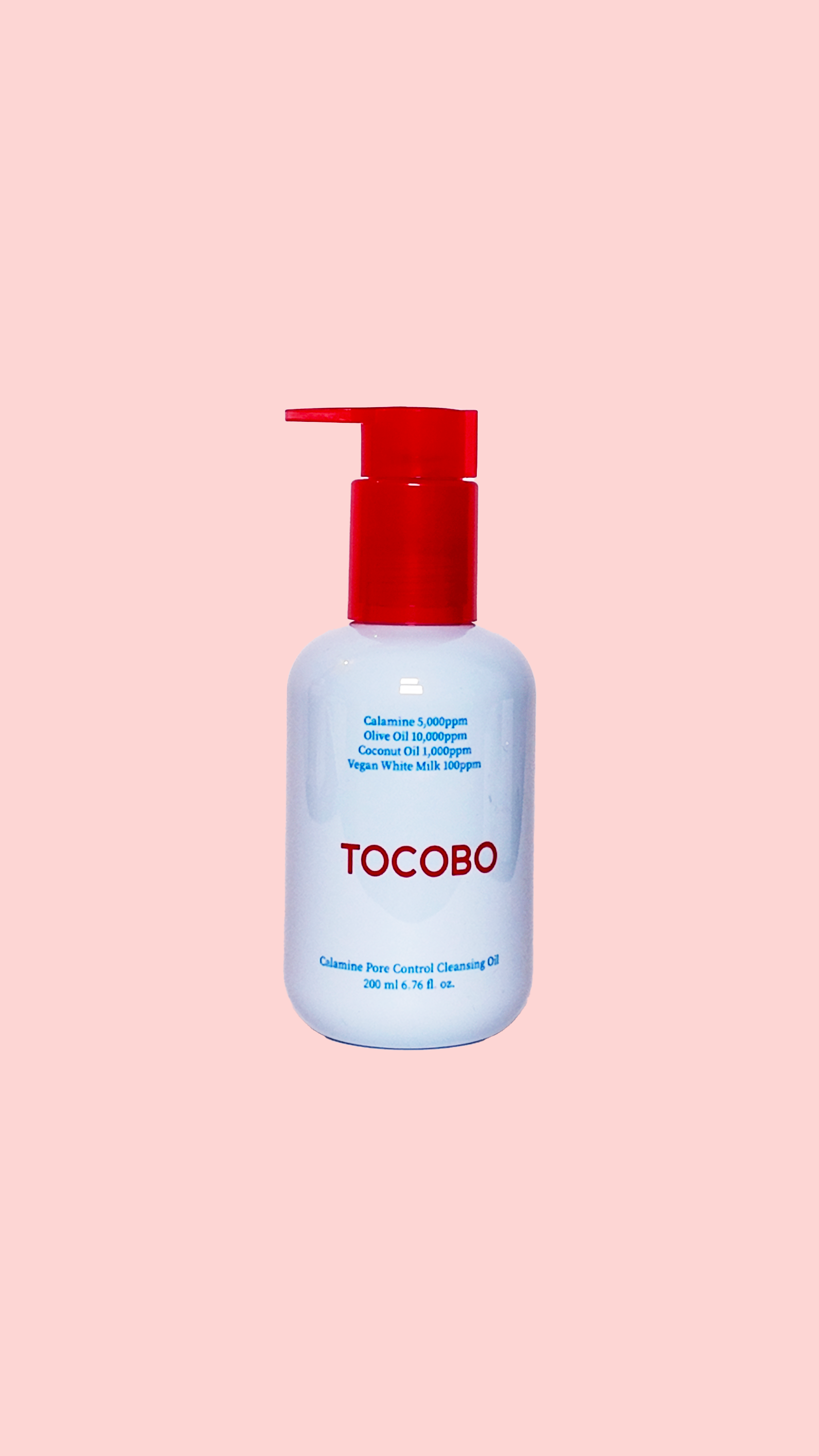 Calamine Pore Control Cleansing Oil - Huile démaquillante visage - 200ml TOCOBO