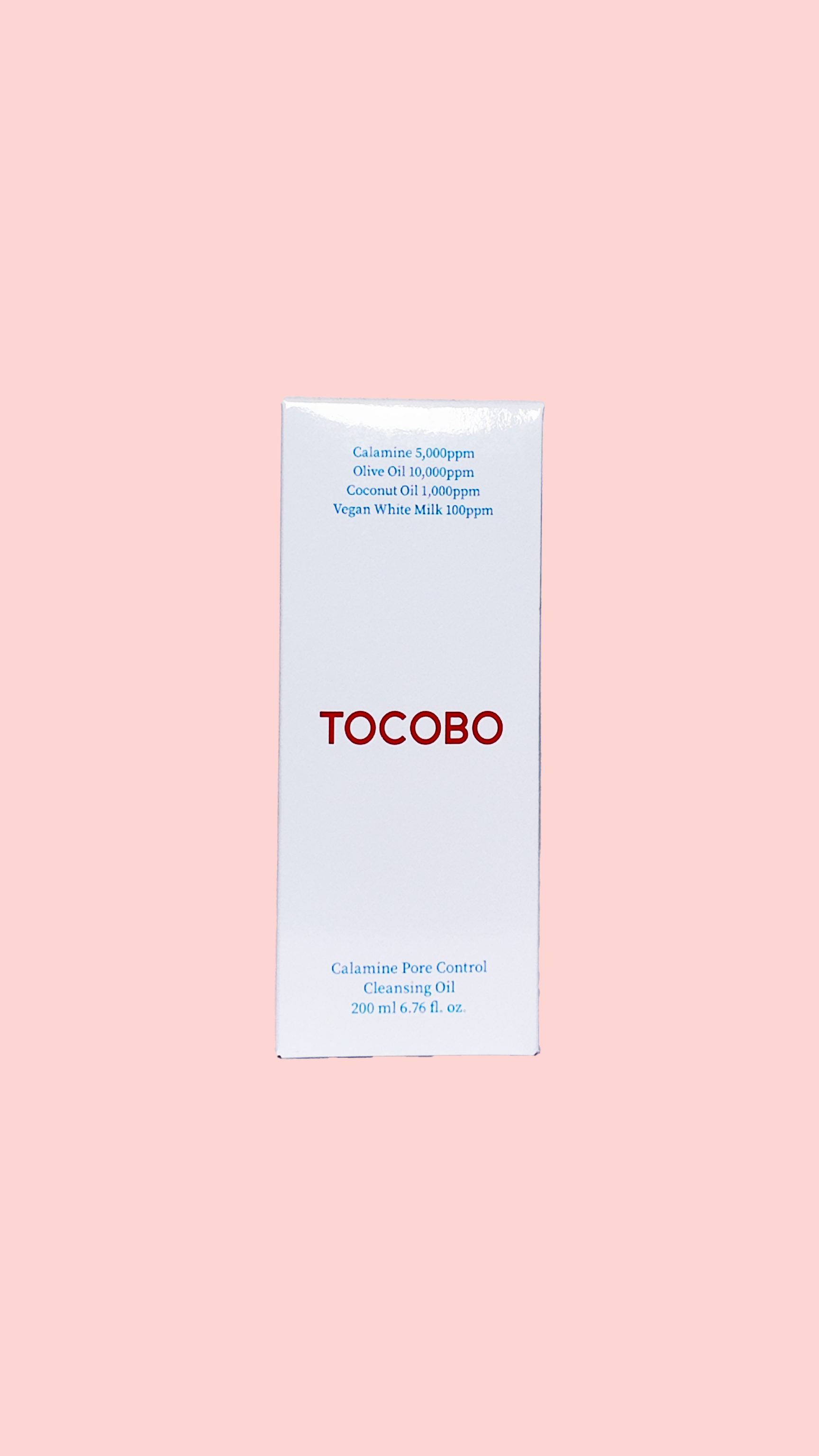 Calamine Pore Control Cleansing Oil - Huile démaquillante visage - 200ml TOCOBO