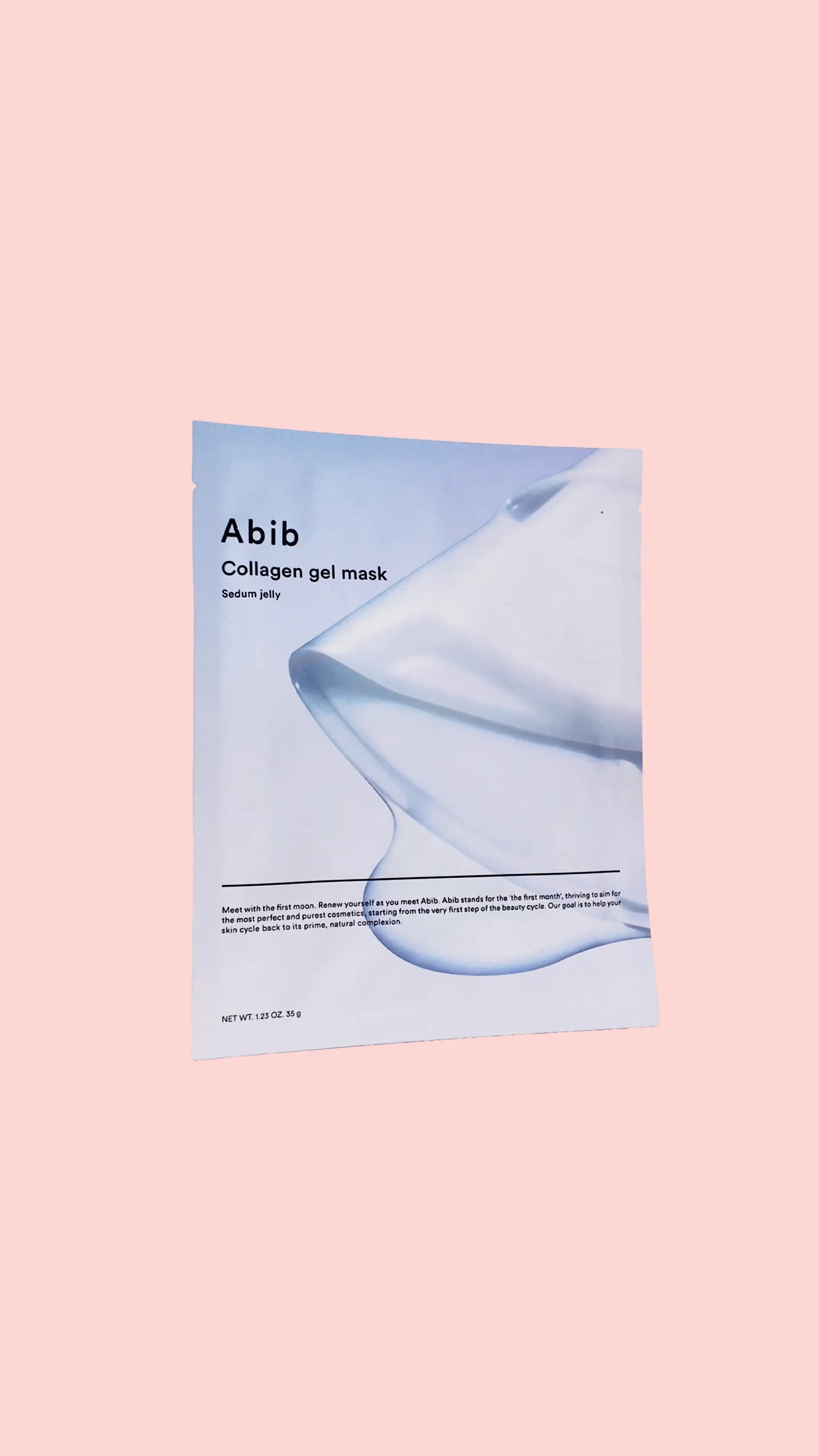 Collagen Gel Mask - Sedum Jelly - Masque tissu visage Abib