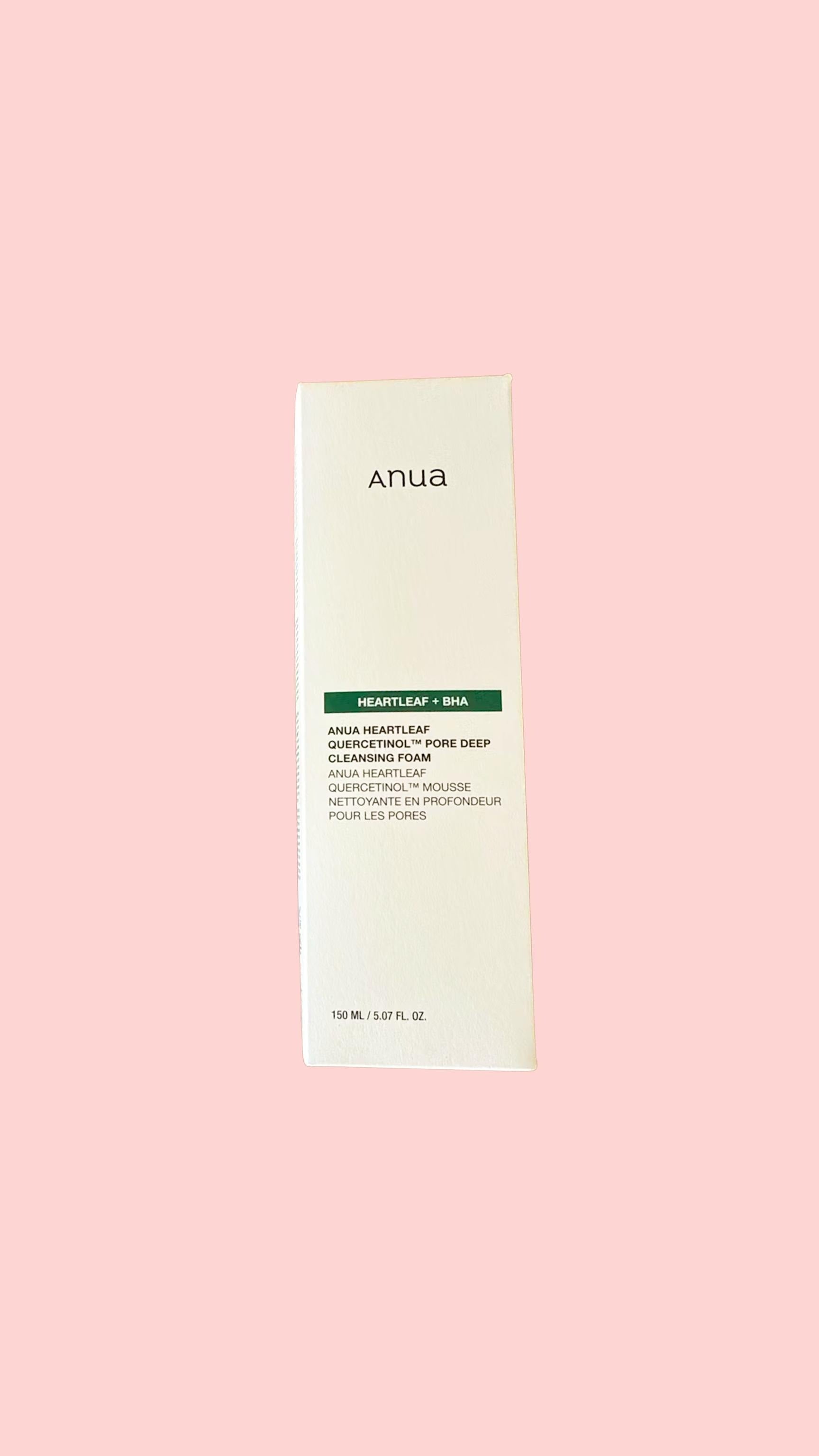 Heartleaf Quercetinol Pore Deep Cleansing Foam - Nettoyant moussant purifiant - 150ml