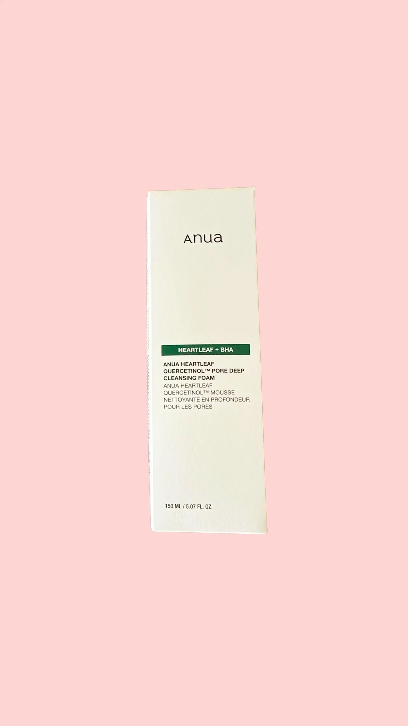 Heartleaf Quercetinol Pore Deep Cleansing Foam - Nettoyant moussant purifiant - 150ml Anua