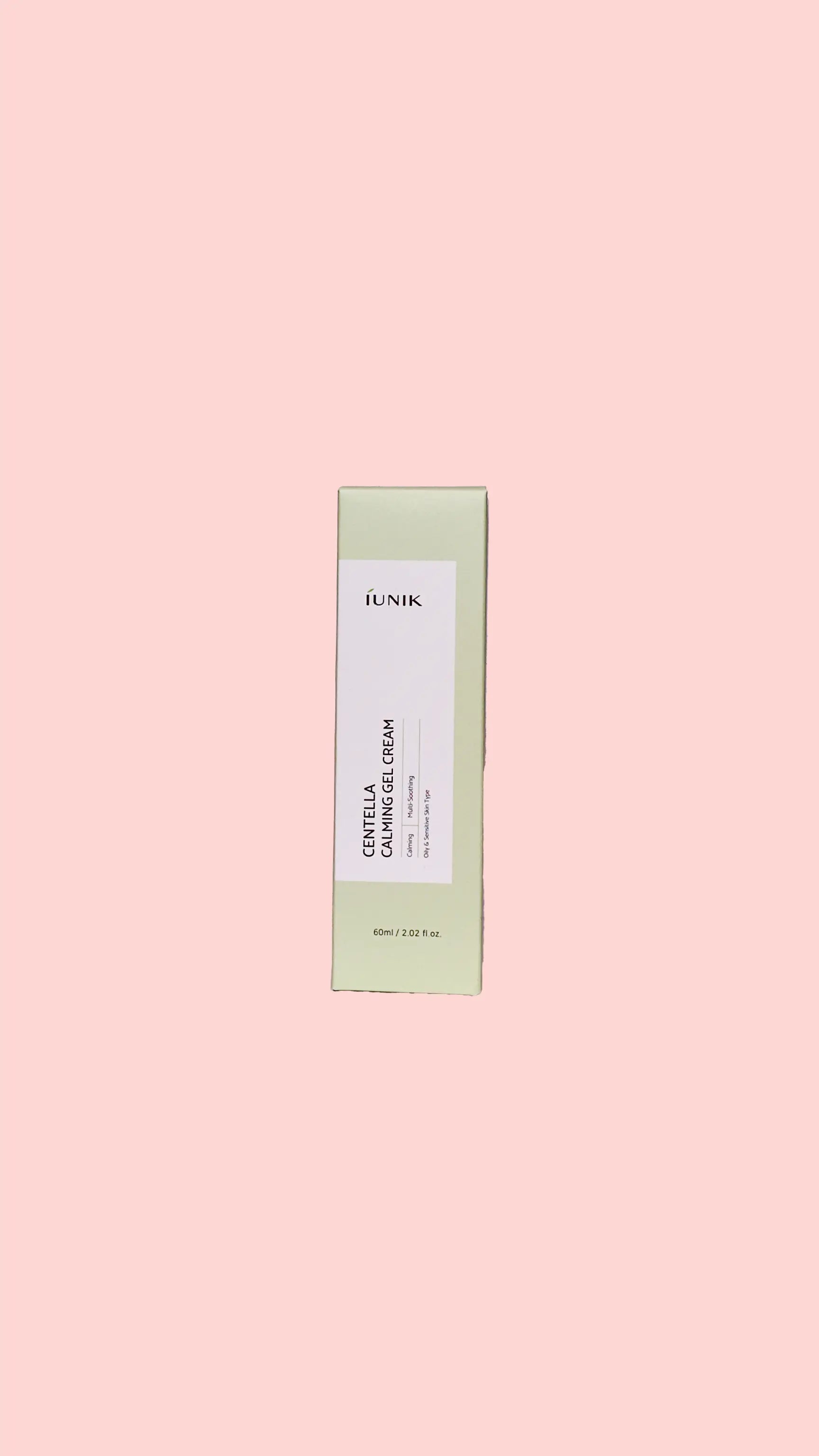 Centella Calming Gel Cream 60ml - Crème hydratante visage iUNIK