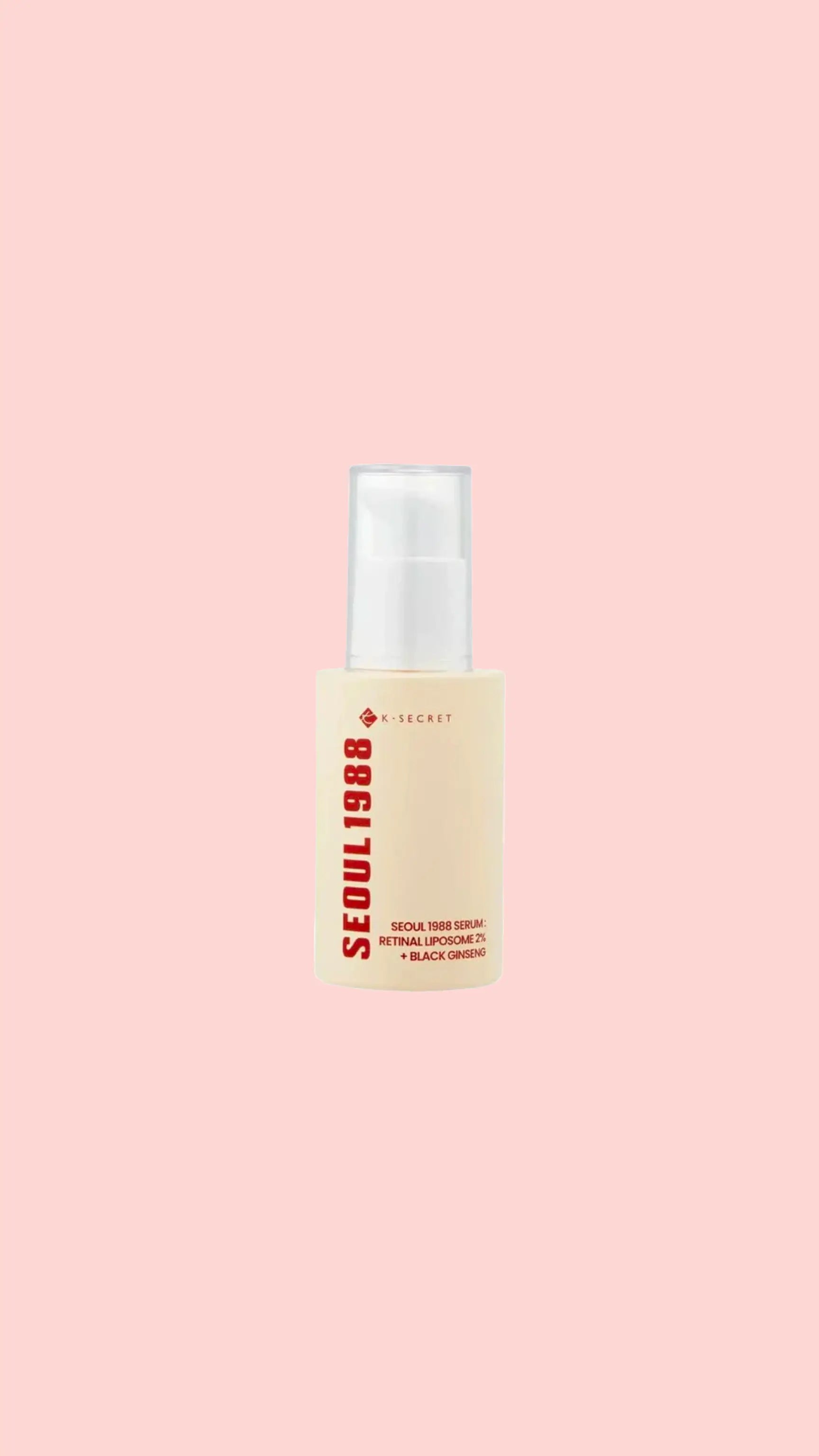 SEOUL 1988 Serum : Retinal Liposome 2% + Black Ginseng - Sérum / essence visage - 30ml KSECRET