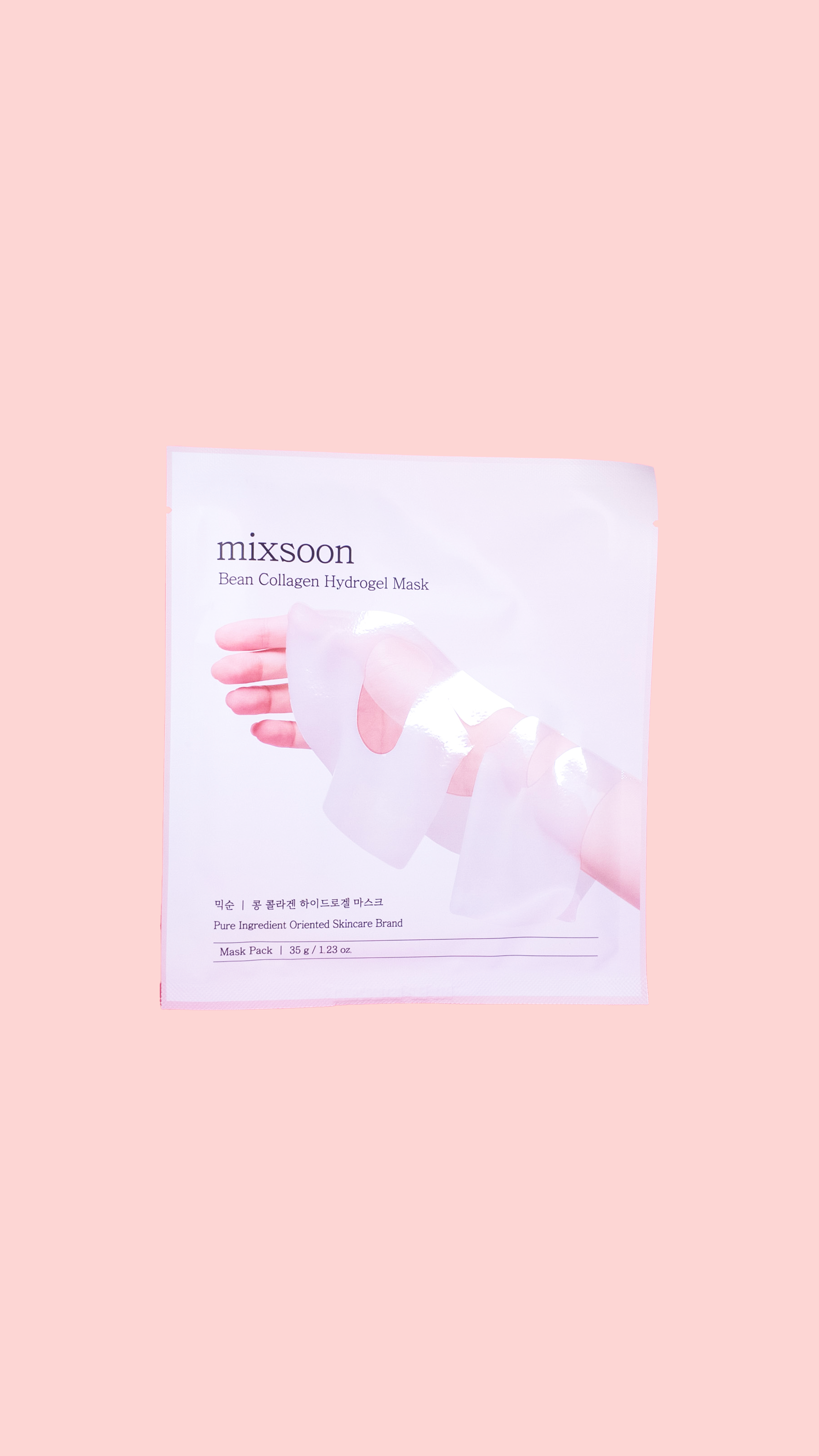 Bean Collagen Hydrogel Mask Set - Masque - 35g x 1 pcs mixsoon