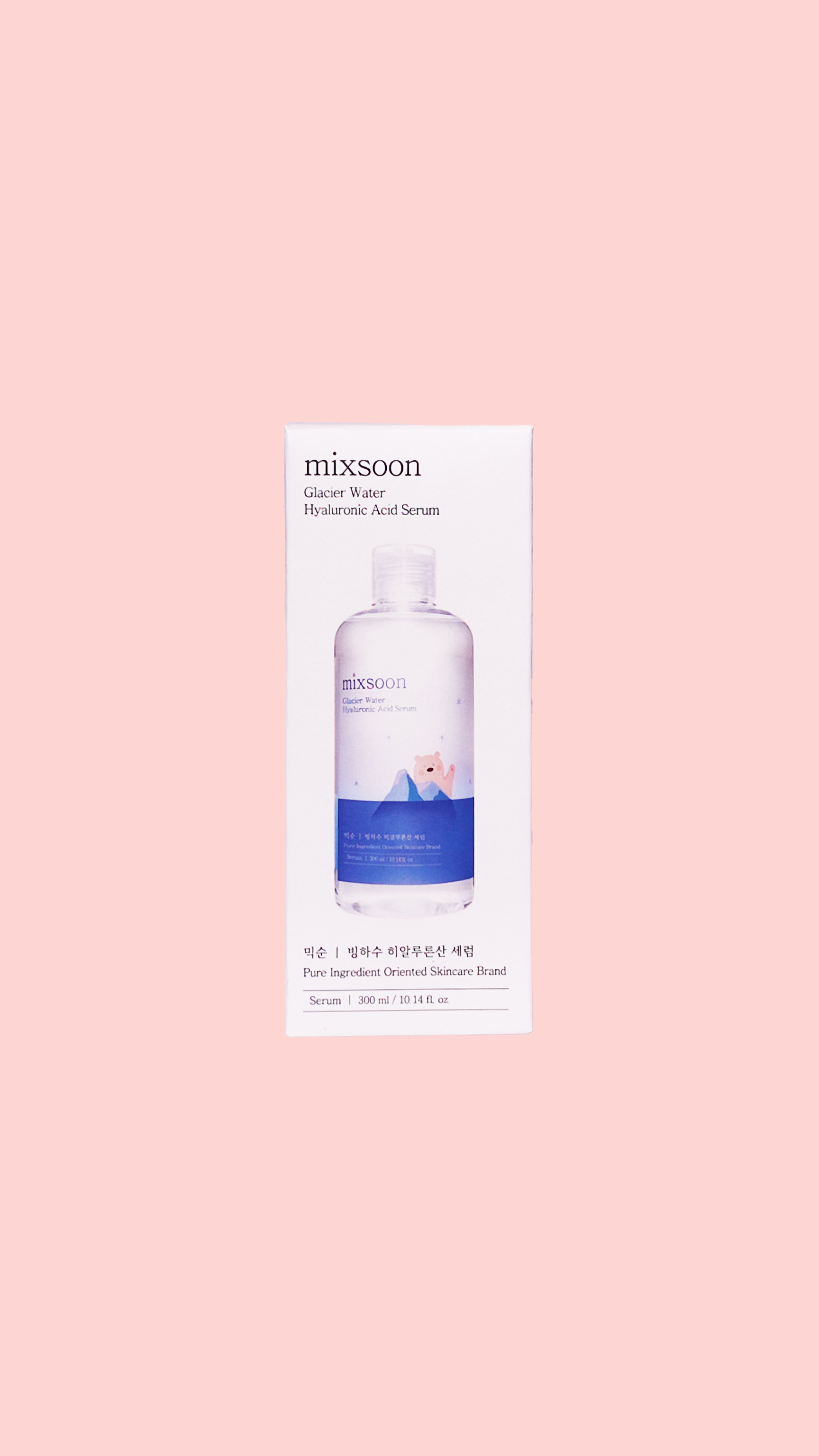 Glacier Water Hyaluronic Acid Serum Jumbo - Sérum / essence visage - 300ml mixsoon