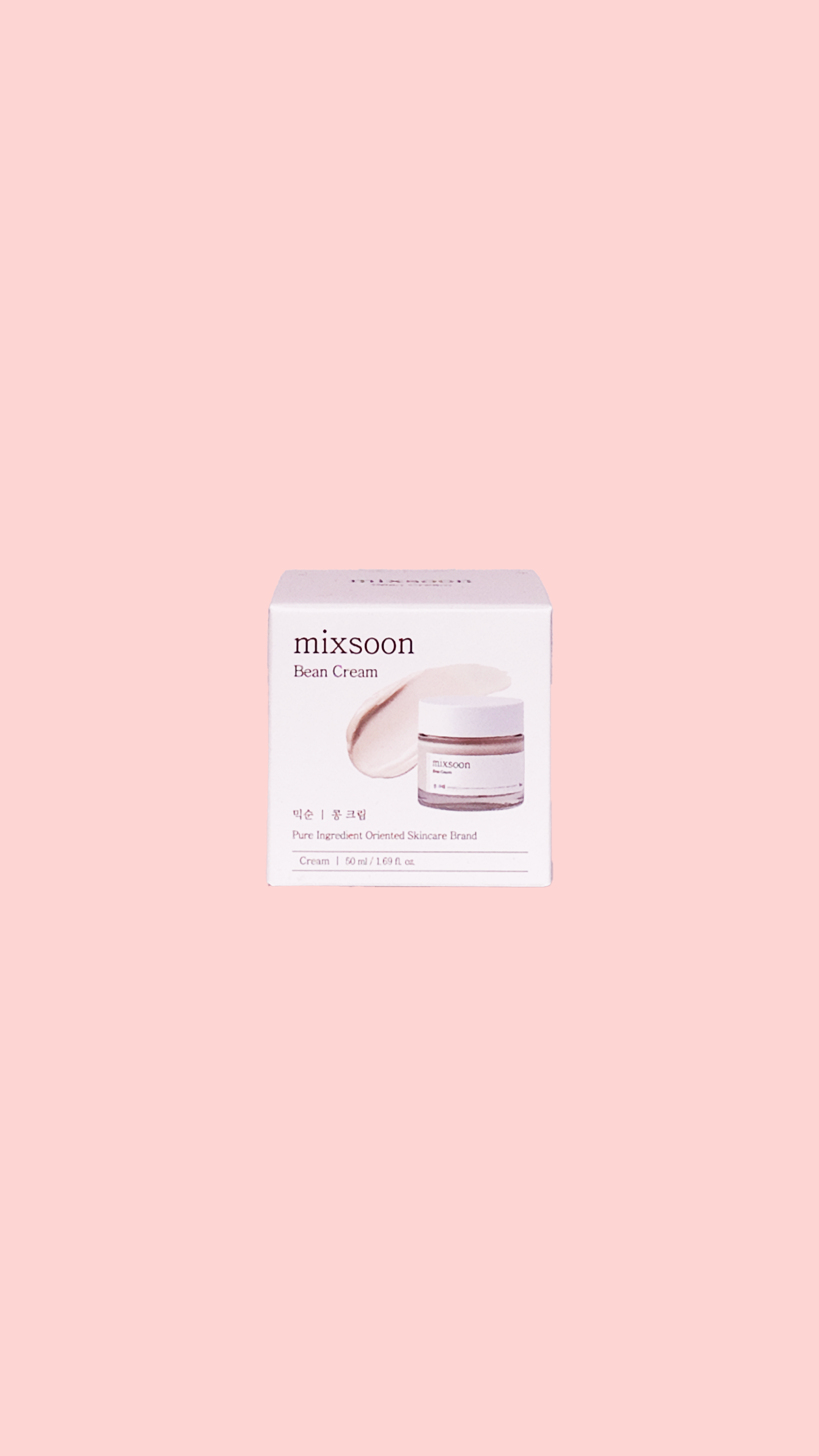 Bean Cream - Crème hydratante visage - 50ml mixsoon