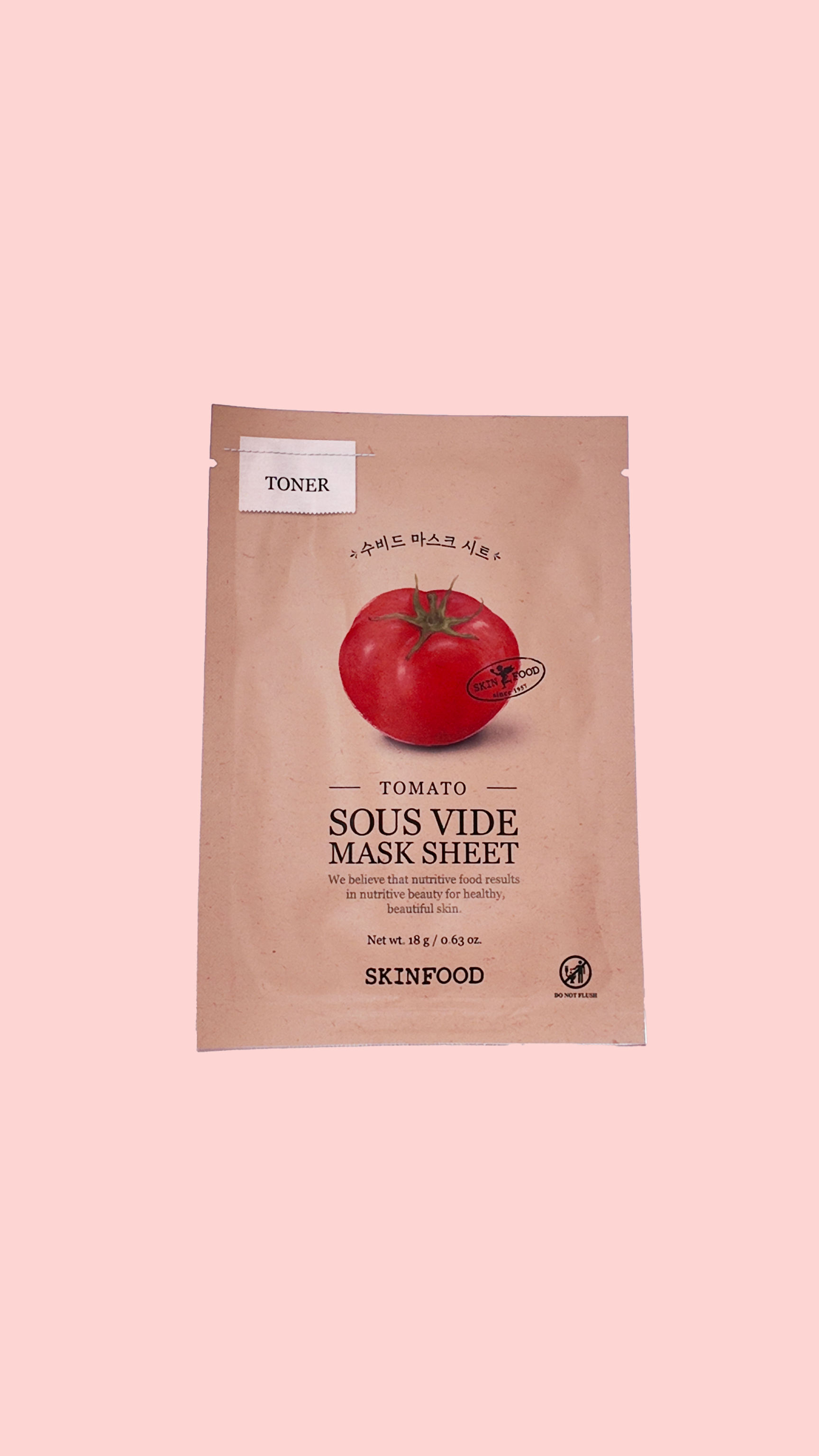 Mask Sheet - 10 Types #01 Tomato - Masque visage