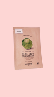 Mask Sheet - 10 Types #03 Cabbage - Masque visage