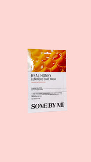 Real Care Mask - Honey Luminous - Masque visage SOME BY MI