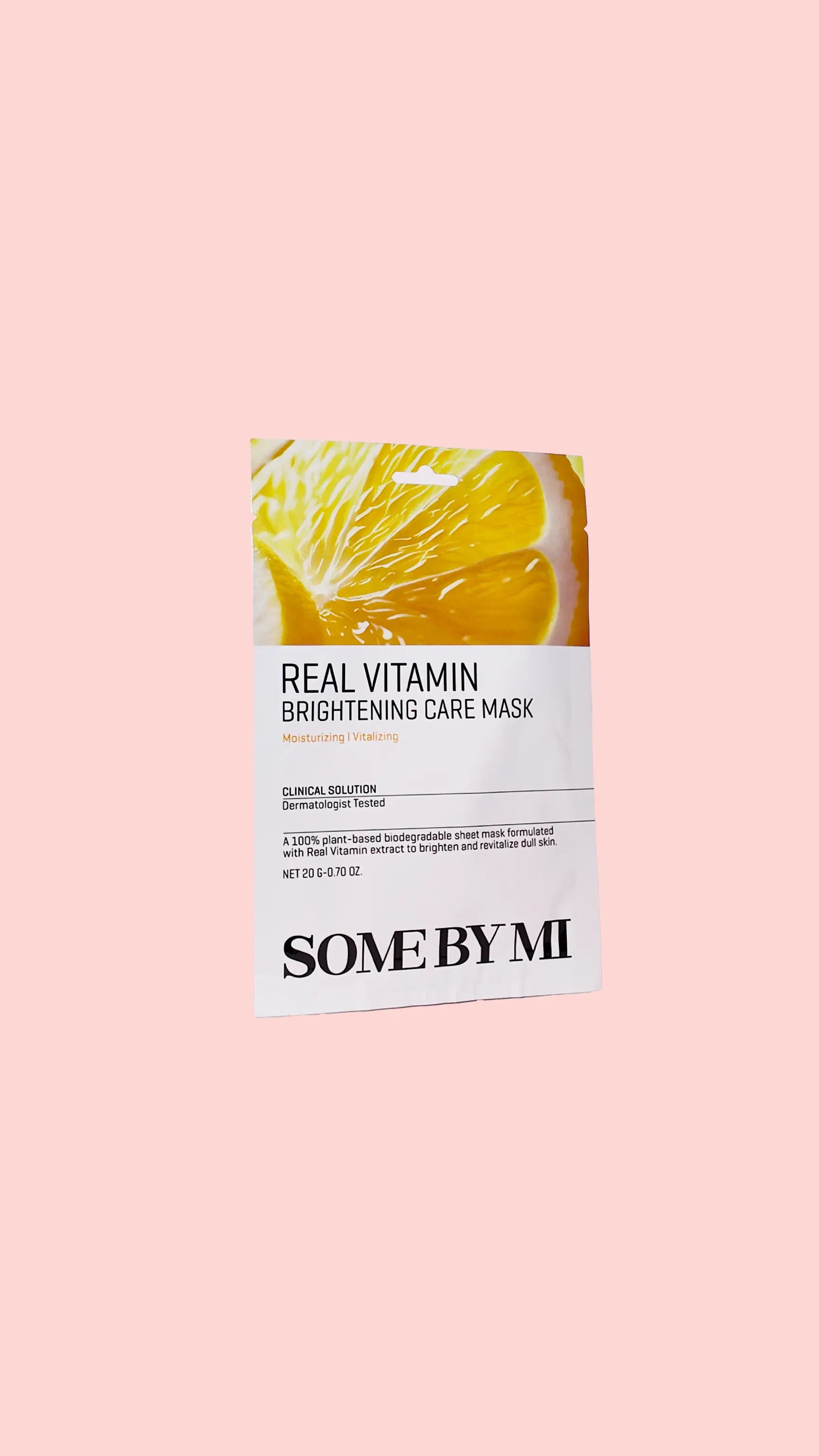 Real Care Mask - Vitamin Brightening - Masque visage SOME BY MI